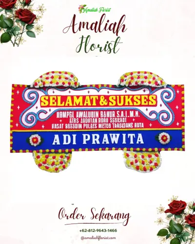 Karangan Bunga Ucapan Selamat di Jambudipa